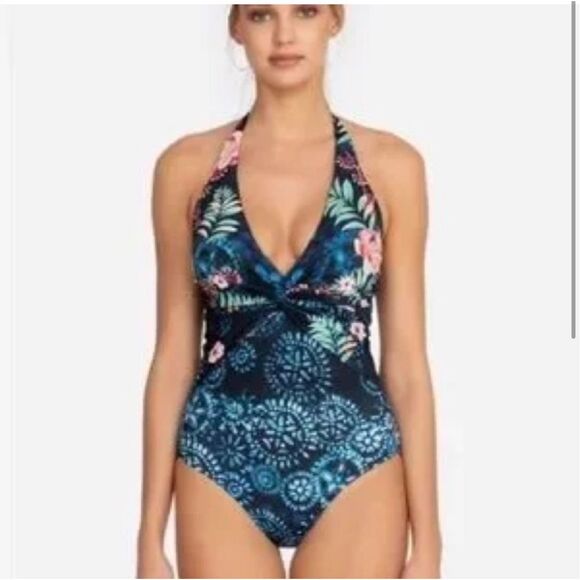 Johnny Was - Annia Twist One Piece- Extra Small- NWT - Picture 3 of 11